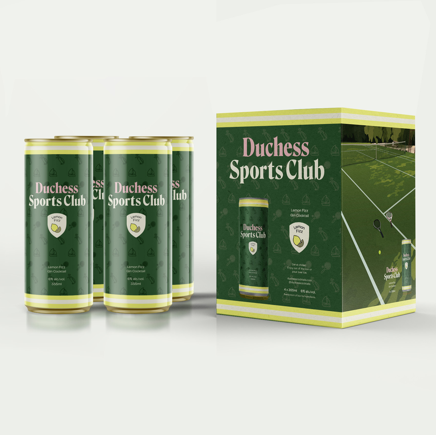 Duchess Sports Club Lemon Gin Fizz