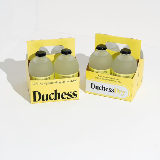 Lemon Duo: 4 Duchess Lemon Drops & 4 DuchessDry Lemon Drops