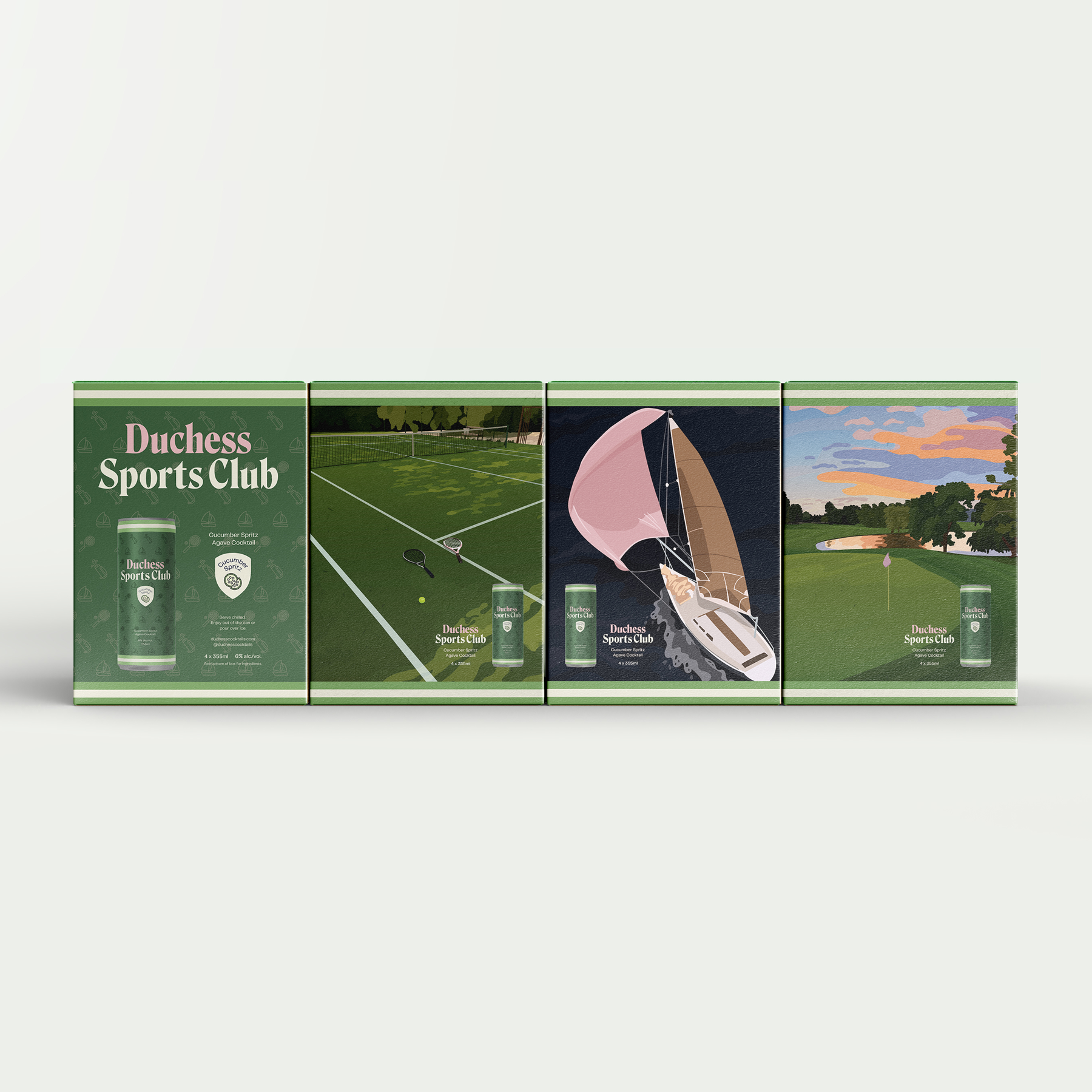 Duchess Sports Club Cucumber Agave Spritz