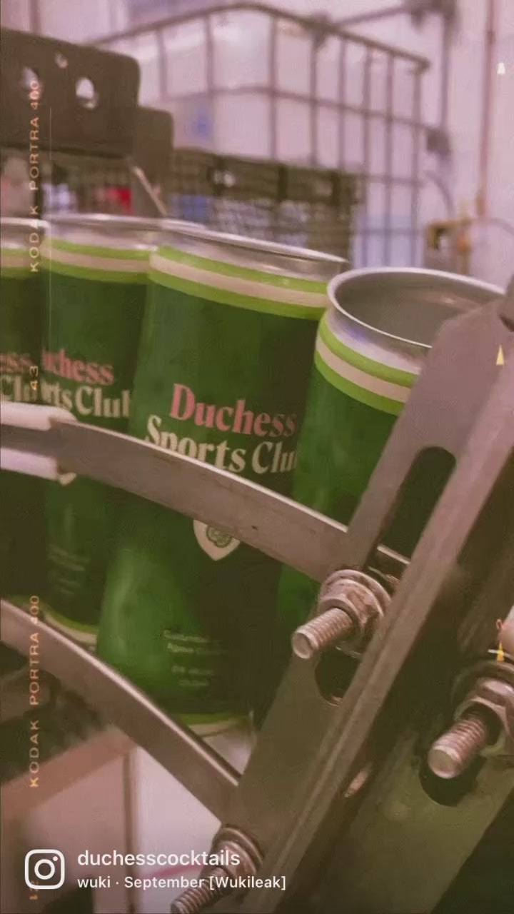 Duchess Sports Club Cucumber Agave Spritz